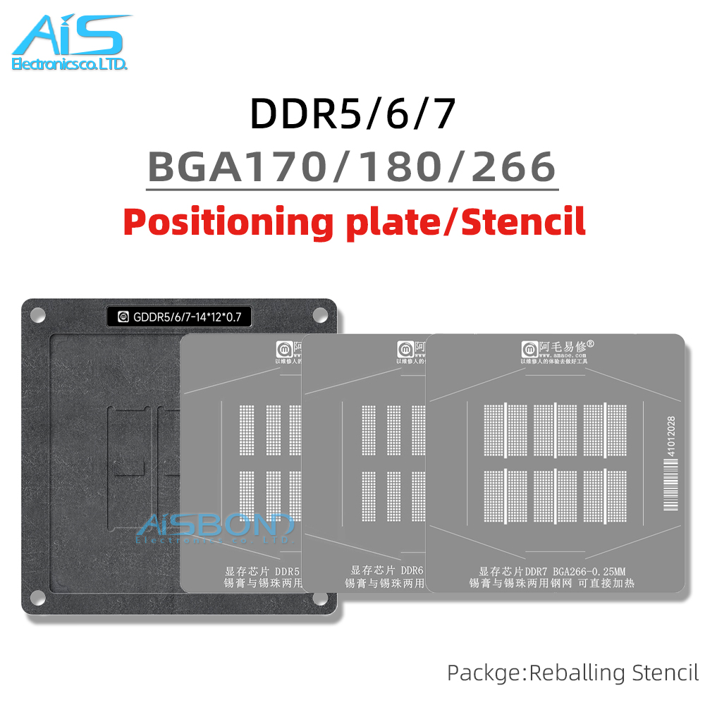 Ddr5 Memory - DDR BGA трафарет для реболлинга, шаблонная
