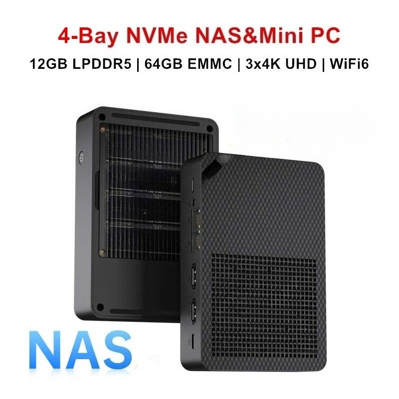 Мини-ПК N150 с 4 отсеками для  – обзор и цена Ddr5 64Gb