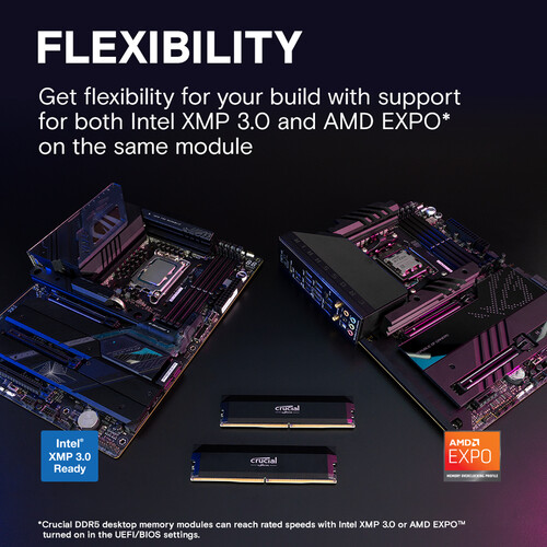 Оперативная память Crucial Pro – обзор и цена Ddr5 16Gb 6000Mhz