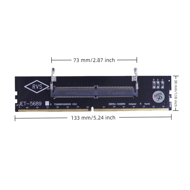 Адаптер для памяти TISHRIC DDR – обзор и цена Ddr5 Sodimm